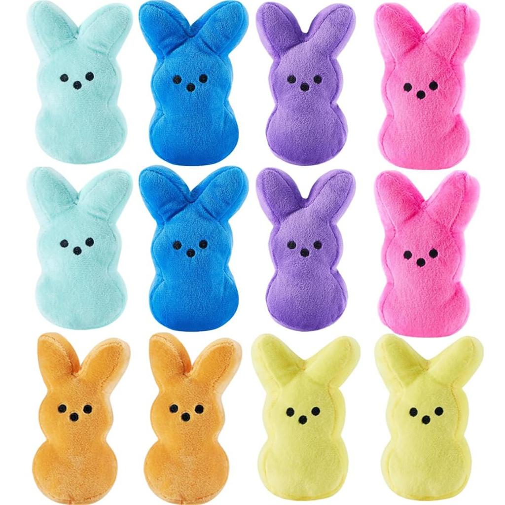 15cm Peep Bunny Plush Toys Stuffed Animal Star Carrot Rabbit Doll Room Desktop Sofa Decor Easter Bunny Soft Pillow Gifts For Kid