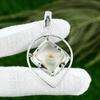 Botswana Agate Gemstone Sister Ethnic Anniversary Bezel Boho Pendant 925 Silver