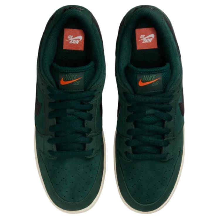 Nike Dunk Low Pro SB Abete Profondo Scarpe da Ginnastica da Uomo Verde Nero Vela FJ1674-300