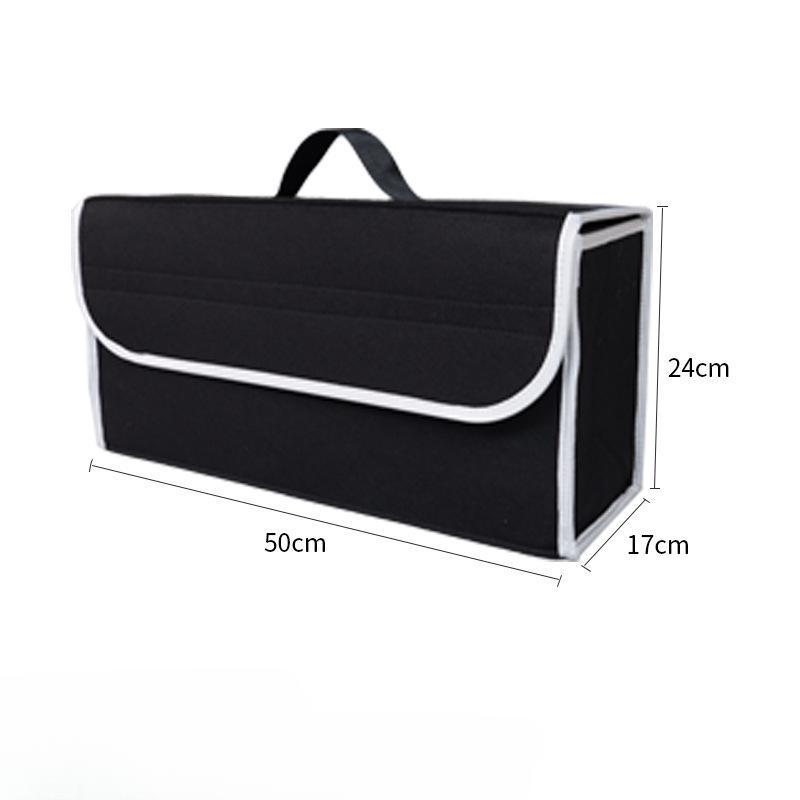 Foldable Car Trunk Storage Bag: Portable Cross-Border Delivery Tool Organizer