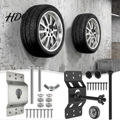 Wall Mount Tire Rack Heavy Duty Spare Mounting Bracket for Enclosed Trailers Trailer Accessory