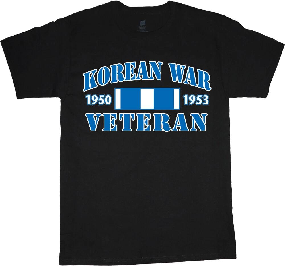 Korean War Veteran T-shirt Mens Graphic Tee Clothing Apparel XS