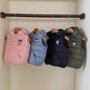 Kinder Leichte Daunen Baumwolle Kapuzenweste - Herbst/Winter Stil für Jungen & Mädchen