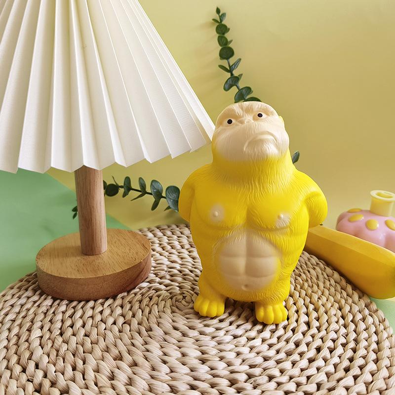Giant Compressive Adult Decompression Gorilla Toy Funny Slow Rebound Easter Gift Children'S Party Game Ornaments Birthday