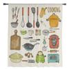 Kitchen Cooking Tools Sheer Drapes for Bedroom Living Room Decoration Window Curtain for Kitchen Curtain Panels