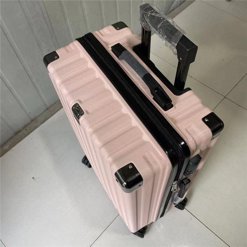 

Aluminum Frame Trolley Suitcase with Silent Wheels, Large Capacity & Combination Lock for Men and Women 20-inch (Carry-On Size)