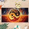 1pc Traditional Chinese-style Tai Chi Beach Towel Quick-drying Towel Suitable for Seaside Pool Camping Yoga For Family Friend