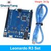TZT Leonardo R3 Atmega32u4 Microcontroller Development Board With USB Cable Compatible For Arduino DIY Starter Kit