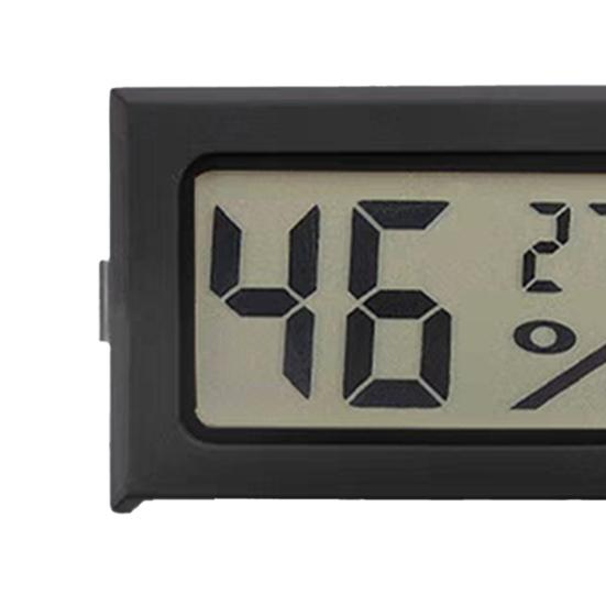 Mini Elektronisches Thermometer Hygrometer LCD-Anzeige Hohe Genauigkeit Thermo-Hygrometer Innenbereich Auto-Innenraum Digitales Feuchtigkeits-Temperaturmessgerät