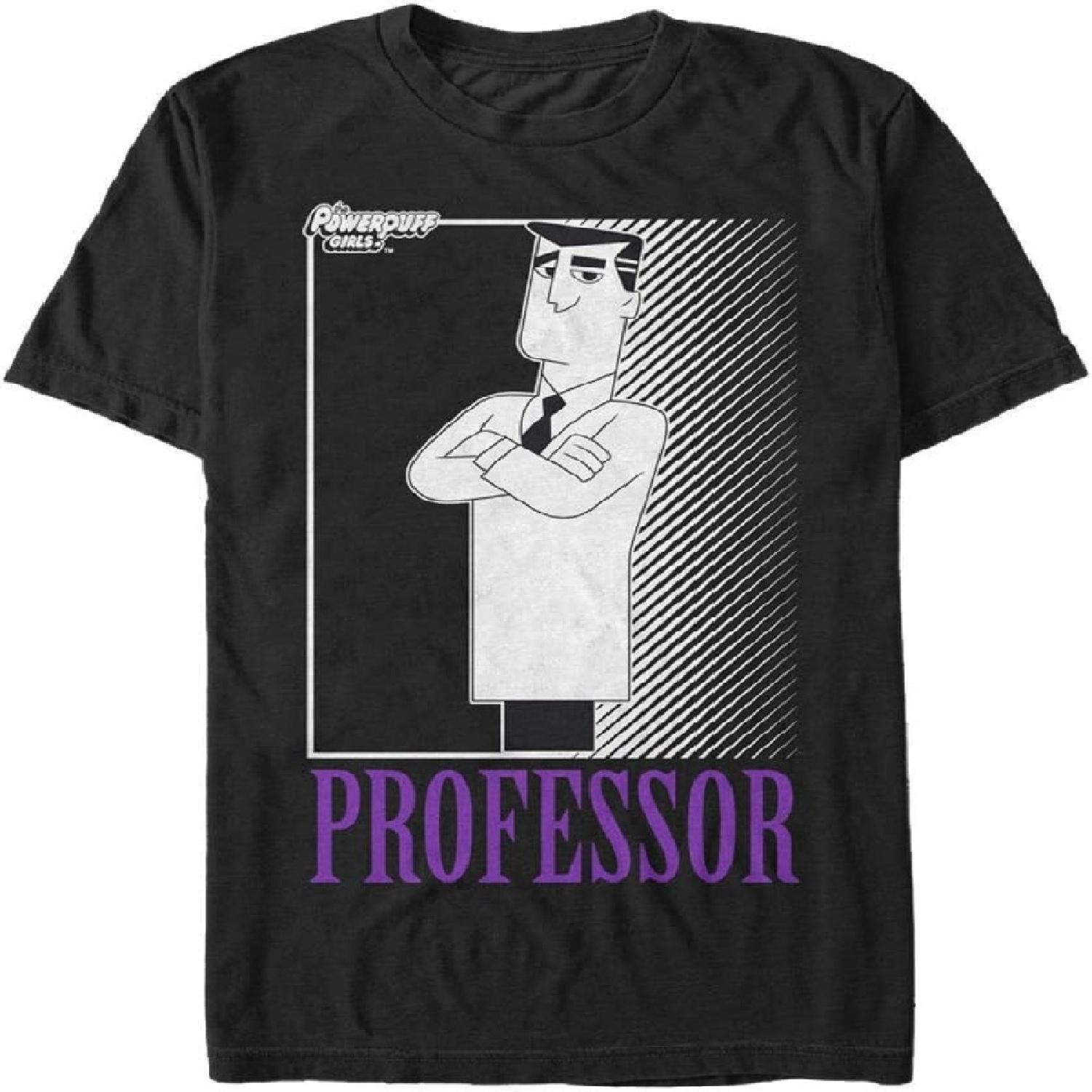 Fifth Sun Men s The Powerpuff Girls Professor Utonium T-Shirt S