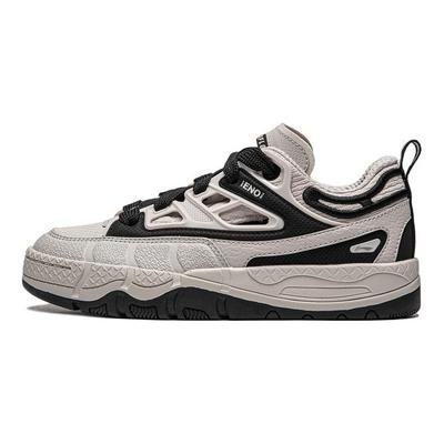 Li Ning CF Su Series Honor 3 SS Bequeme Vielseitige Stoßdämpfende Langlebige Low-Top-Sneaker Damen-Sneaker Grau Schwarz AGLU064-3