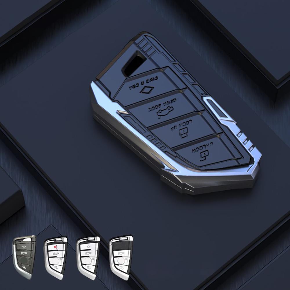 

Zinc Alloy Car Key Case Cover For Bmw X1 X3 X4 X5 F15 X6 F16 G30 7 Series G11 F48 F39 520 525 F30 118I 218I 320I Car Accessories