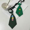 Colorful Buttons Lazy Neckties Dopamine Shirt Tie Creative JK Ties  Unisex