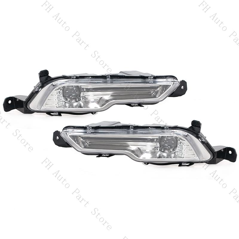 Car LED Front Bumper DRL Daytime Driving Lamp Light For Ford Fusion Mondeo Explorer Sport 2017 2018 2019 Foglight Foglamp