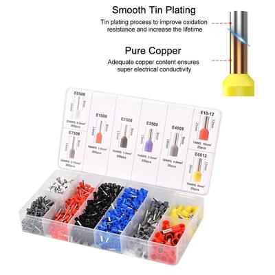 Carbon Steel Electrical Crimp Terminals Male Female Wire Connector Electrical Wire Connectors Termin Spade Connectors