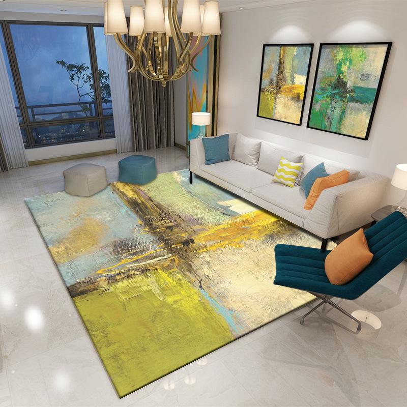 Severský obývací pokoj Koberec Jednoduchý moderní Ložnice Koberec na podlaze Mat