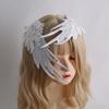 Clip per Capelli ad Ali d'Angelo Gotico Cerchietto Lolita Cosplay Accessori per Capelli Headwear Comic-Con Copricapo da Festa