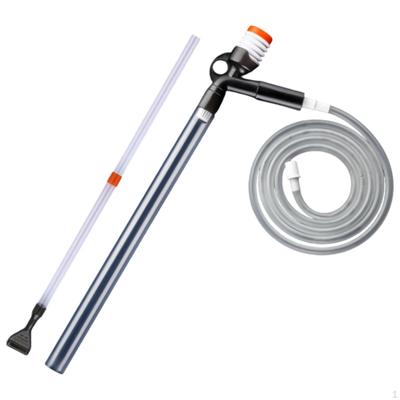 Aquarium Water Changer Debris Removal Hand Pump Siphon Easy To Use