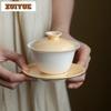 135ml Mix-and-match Gaiwan Aesthetic Tea Tureen Tea Bowl With Lid Kit Tea Maker Cover Bowl Tea Services Supplies Decoration Gift