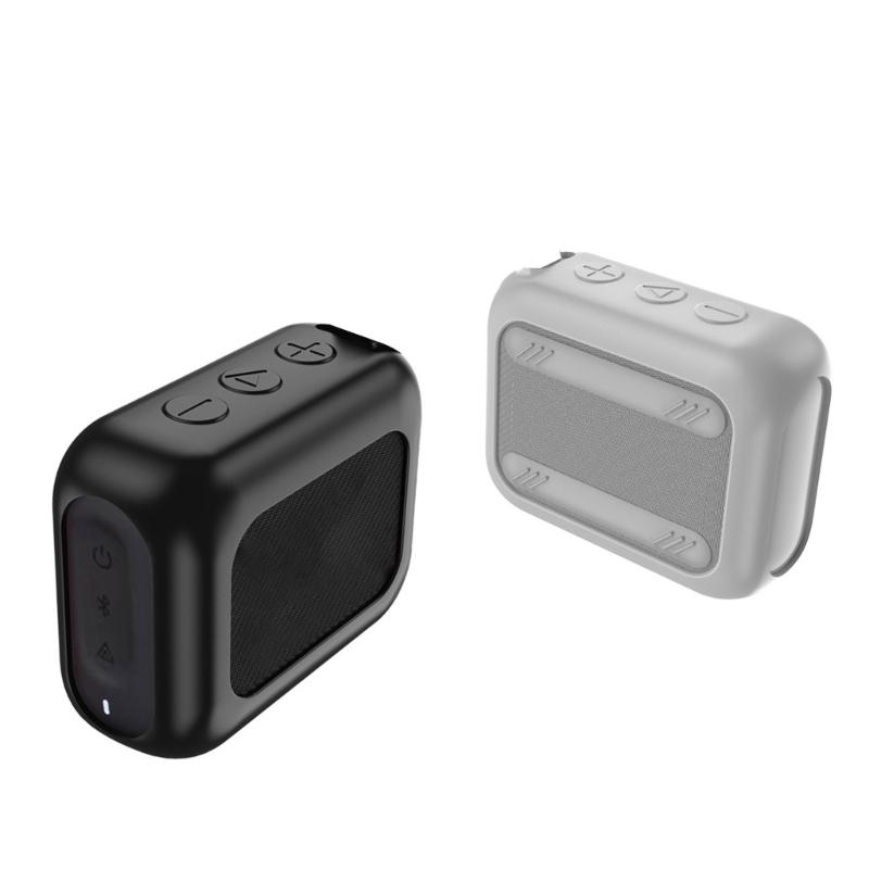Lightweight Silicone Case for GO4 Speaker Protective Carrying Bag Cover With Hook Shock Absorption Case Easily Use