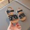 High Quality Girls Sandals Flower Sweet Soft Children's Beach Shoes Kids Cute Summer Floral Sandals Princess Fashion 22-31