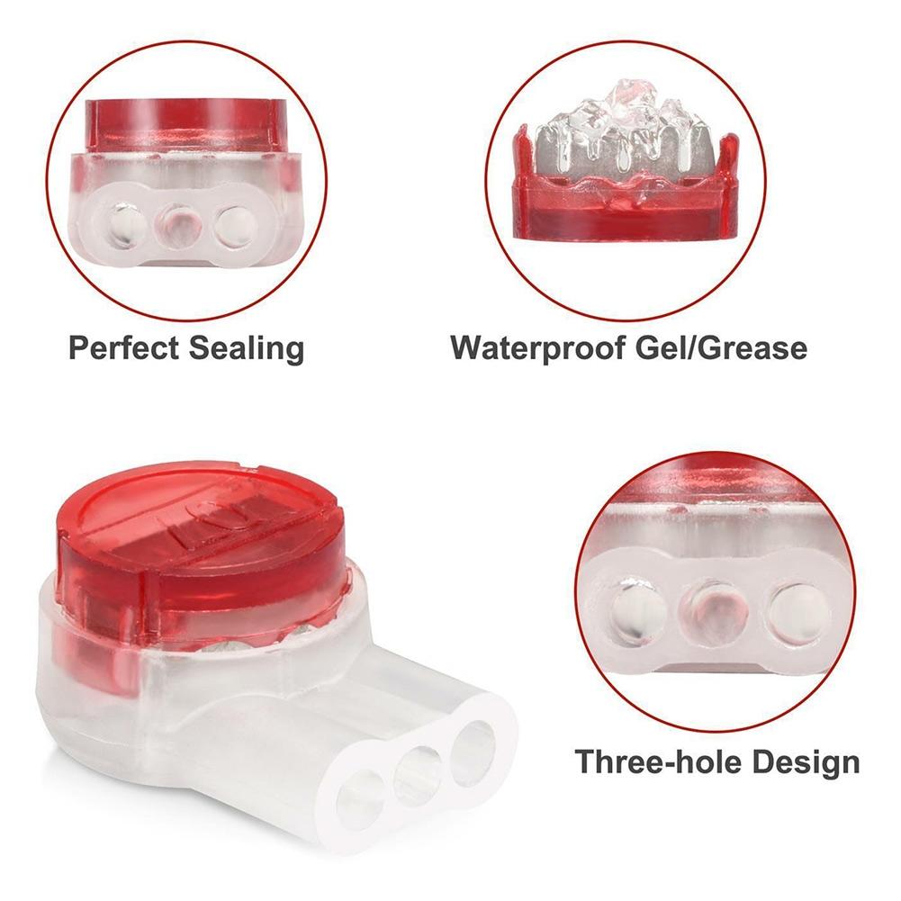 50 Cable Connector Quick Connector Gel Connector Waterproof Robotic Lawnmower