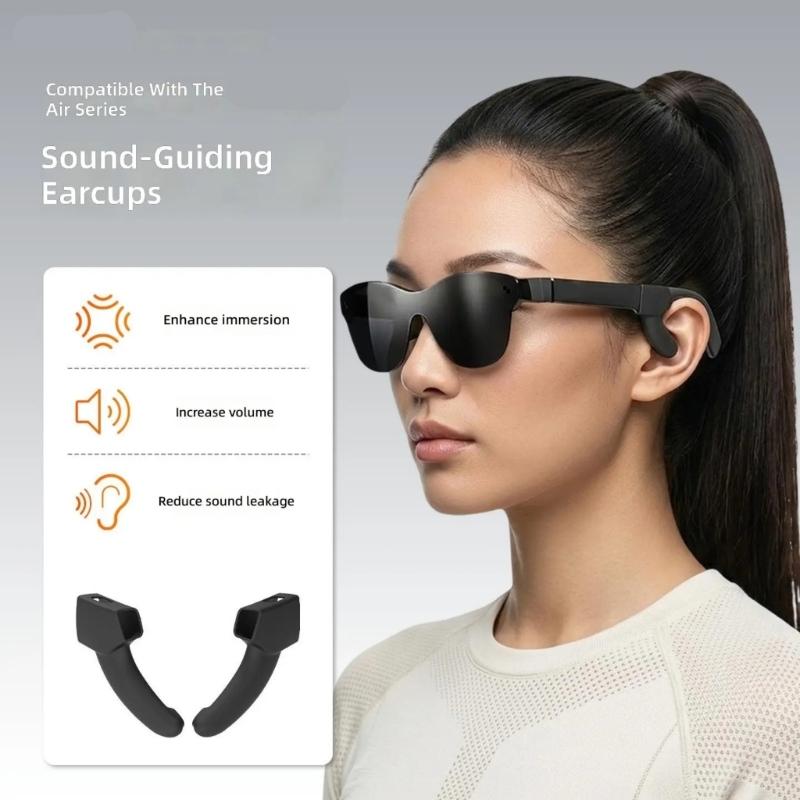 Air Glasses Immersive Sound Accessory 3.6G Lightweight Noise Isolation Pad For Air VR Glasses Sound Booster