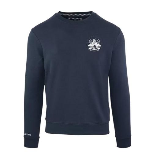 Aquascutum Mens Crest Crew Neck Regular Sweatshirt