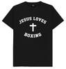 Jesus Loves Boxing Boxer Gift T Shirt
