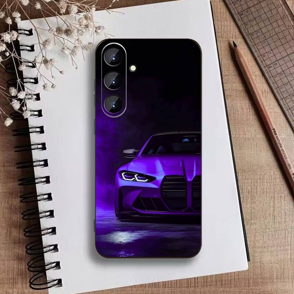 Sports Cool Car Phone Case For Samsung Galaxy A73,21,22,32,71,53,52,51,80,5G Soft Black Cover Samsung a22 5g
