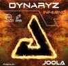 JOOLA Table Tennis Rubber Dynalize Inferno Ultra High Tension Top Sheet Aggressive Acceleration Power Red MAX 70465