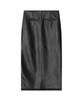 Meibeoyu Norby Leather Skirt _ Black