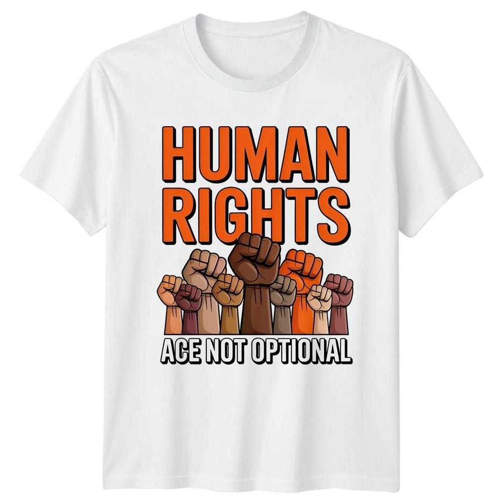 HuUnisex Rights Are Not Optional TShirt HuUnisex Rights Social Justice Birthday Gift S