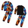 Cross-Border Movie Comic Print Pajama Set for Medium & Large Kids