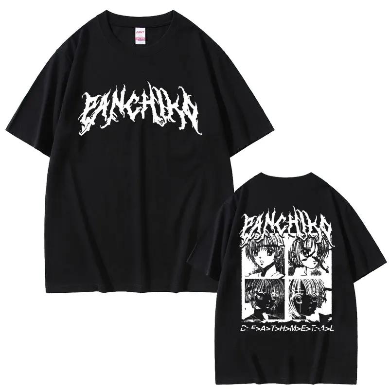 Rock Band Panchiko DEATHMETAL Album Grafikdruck T-Shirt Herren Damen Vintage Freizeit T-Shirts Männliche Oversized T-Shirts Gothic Streetwear