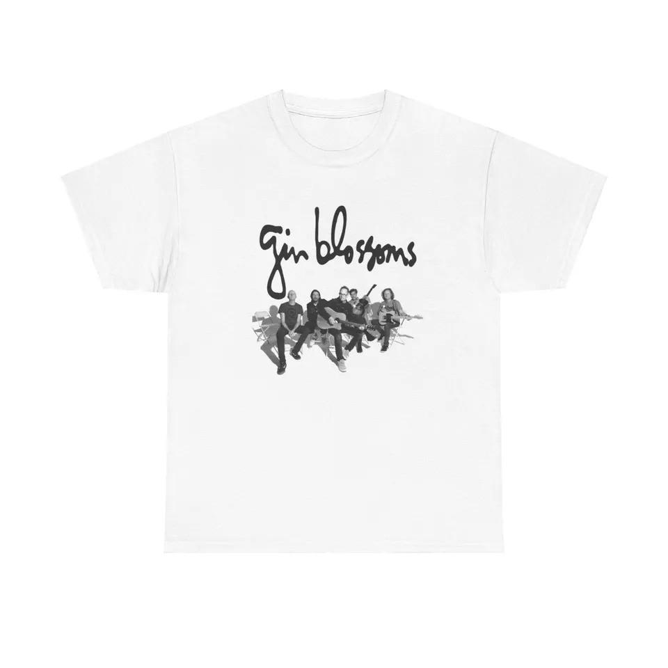 

Gin blossoms T-shirt vintage 90s classic rock retro Unisex Heavy Cotton Tee Unisex T-Shirt S