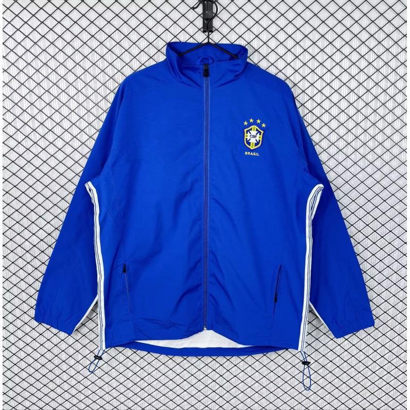 Maglia da Calcio Stile Vintage Giacca Sportiva Casual da Adulto Giacca a Vento Tutto