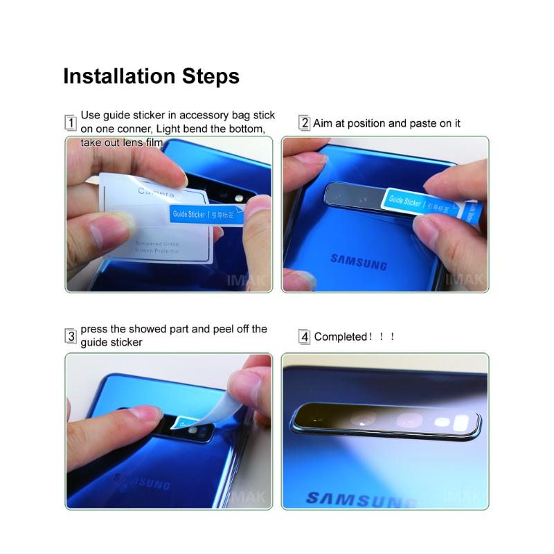 For Huawei Nova Flip Glass IMAK High Definition Glass Lens Film