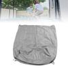 Trampolinabdeckung Staubdicht Wasserdicht Sonnenschutz Oxford-Gewebe Outdoor Sprungbettabdeckung für Park Spielplatzausstattung Grau 145x145cm / 57.1x57.1in