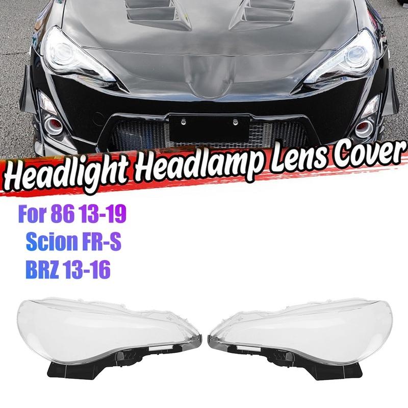 

For Toyota 86 13-19 / Scion FR-S / Subaru BRZ 13-16 Car Headlight Lens Cover Headlight Shell Shade Lens Cover,Right Right