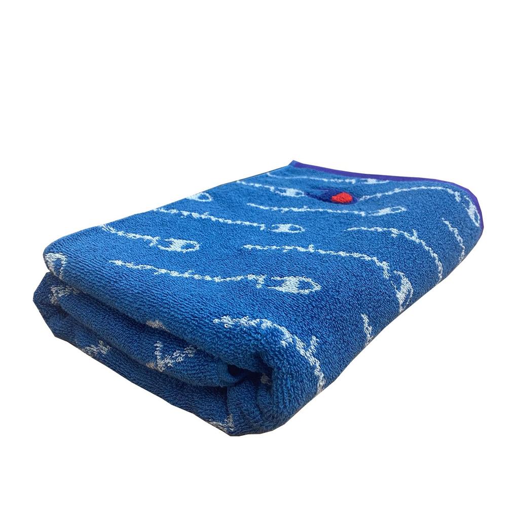 Champion Bath Approximately 60 x 120 Youth 5065010000 Towel, cm, Logo, Blue,
