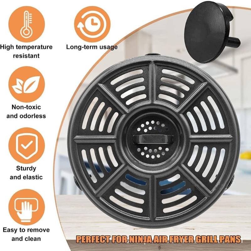 Air Fryer Rubber Protective Feet Fit for Instants-Vortex Air Fryer Grill Plate Professional Rubber Bumpers Silicone Tabs