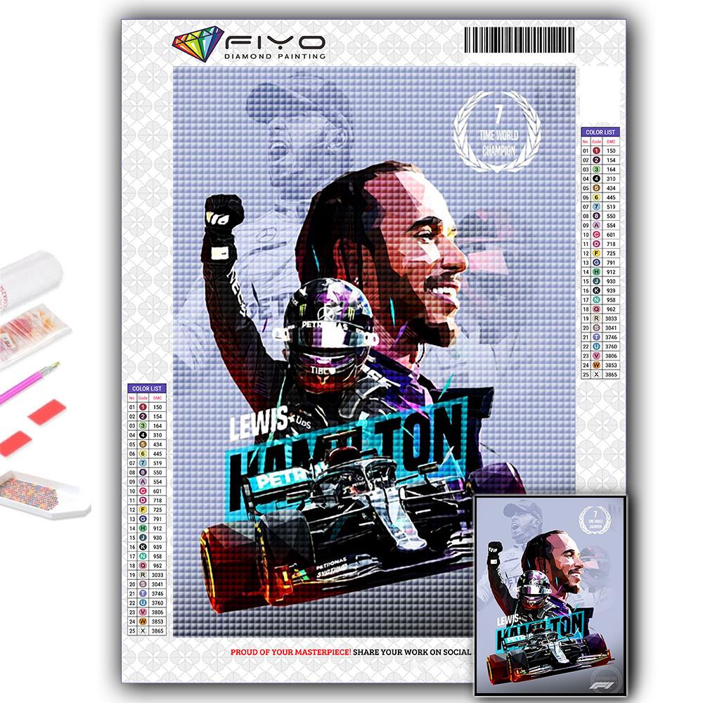 

Алмазная картина F1 Гонщик Алмазная мозаика Ремесло Алмазная вышивка Картина