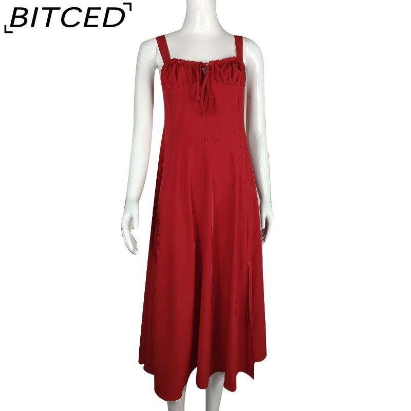 BITCED Summer-inspired Chic and Sophisticated Strapless Dress for Women