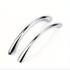 4Pcs/Set Curved Handles Wardrobe Cabinet Pull Handles Drawer Knobs Zinc Alloy Cupboard Door Handle Furniture Fitting Home Hardware