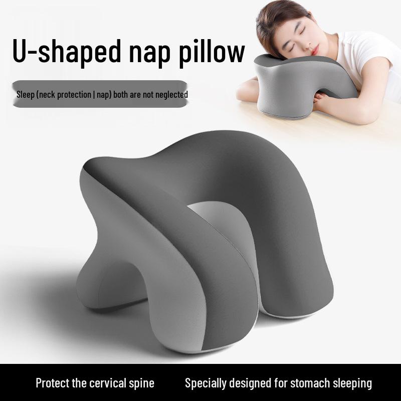 Children's Desk Nap Pillow - Face-Down Cushion for School Lunch Break
