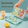 Ice Cube Tray with Lid - 33-Cavity Creative Spherical Mold