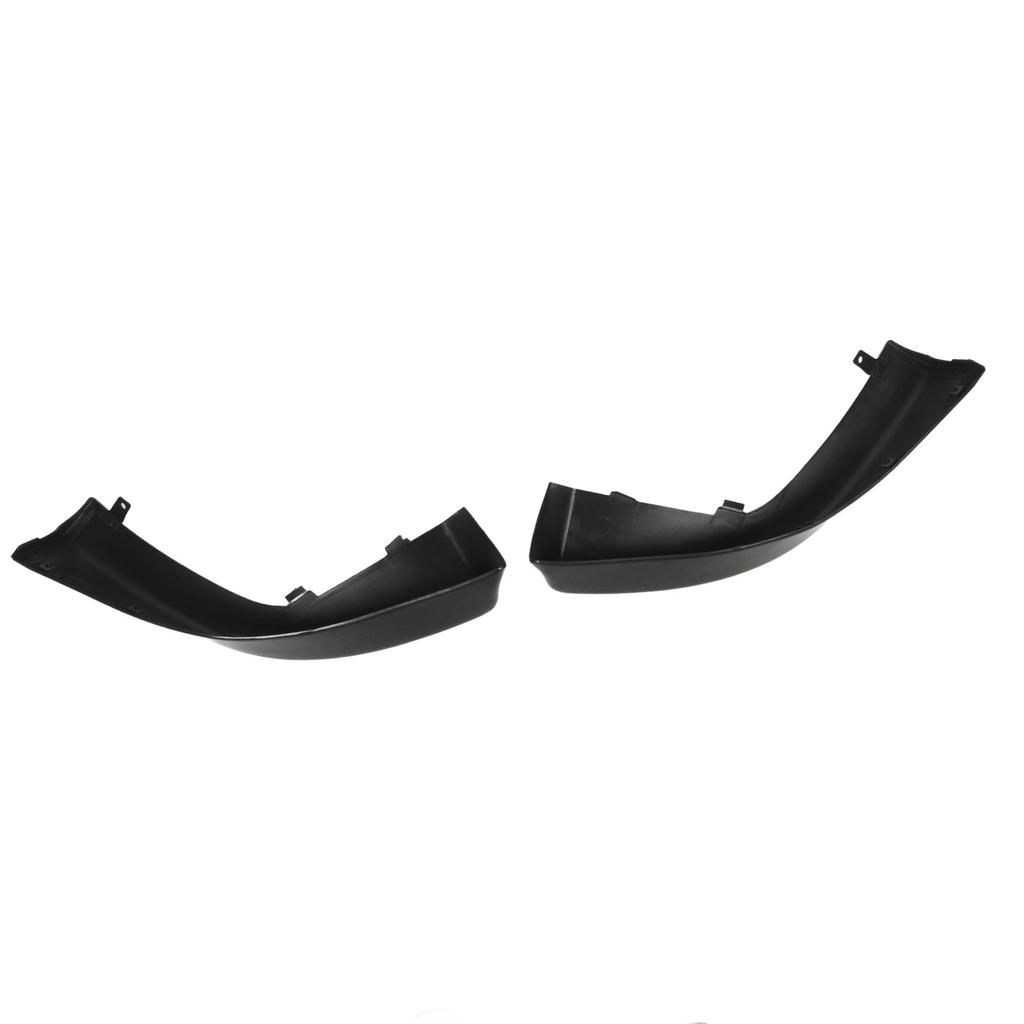 2PCS Front Bumper Corner Spoiler Black Bumper Corner Splitter Replacement for Mitsubishi Lancer DE GTS ES VR‑X Aspire