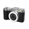 4K Digital Camera 48MP Resolution 18X Zoom Compact Travel Size for Selfie and Video Recording
