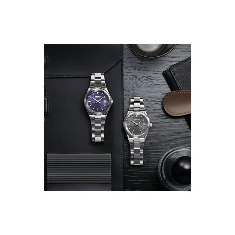 [Seiko Watch] SEIKO SELECTION SBTM347 Men's Watch, Made in Japan, Solar Powered, Radio Controlled, Date Calendar, Gray Dial, S Series Premium
